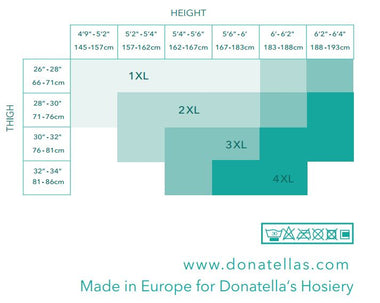 SALE! Black Lace Top Thigh Highs 3xl-4xl